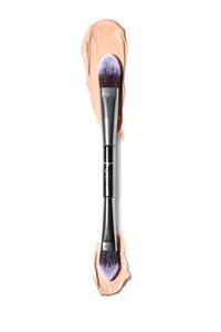 Brocha Dual para Rostro - MF Cosmetics