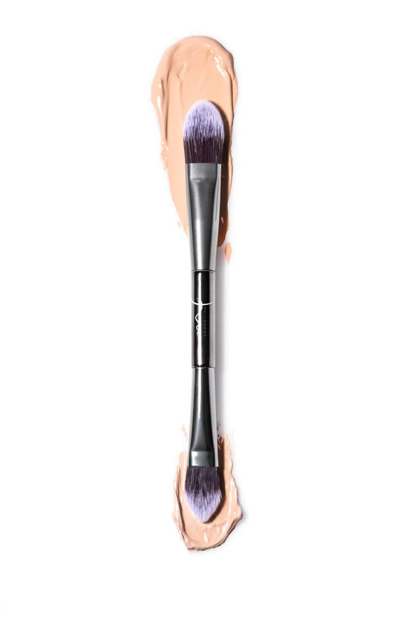 Brocha Dual para Rostro - MF Cosmetics