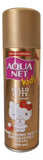 Spray para el cabello y cuerpo con glitter dorado Hello Kitty - Aqua net