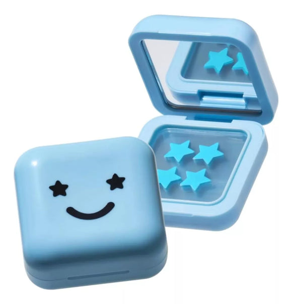 Hydro Stars Blue + Refillable compact (32 estrellas) - Starface / parches para granitos