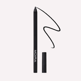 delineador en gel, bold gel liner, MOIRA Beauty, delineador negro, eyeliner de larga duración, delineador waterproof, maquillaje de ojos, delineador de alta precisión, gel eyeliner, maquillaje resistente al agua