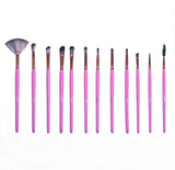 Bronzed Pink Set 24 brochas profesionales con estuche - Arantza