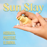 Crema humectante con protector sola Sun Slay