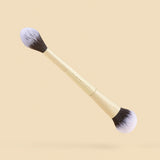 Brocha duo iluminador y polvo suelto DB06 - ATENEA