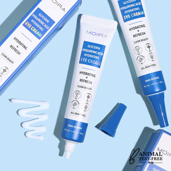 Glycerin hyaluronic hydrating eye cream  - Moira
