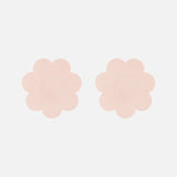 Nude Satin Flowers (5 Pares) - ELLAZ