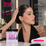 gel para cabello, gel fijador para cabello, gel para peinar, fijador para cabello, gel de peinado, gel de fijación, gel para estilizar el cabello, fijador de larga duración, producto para peinar cabello, control de cabello, fijación para el cabello, gel profesional para cabello, gel para cabello de 1 kg, Kolor Shot, gel Kolor Shot, gel fijador Kolor Shot