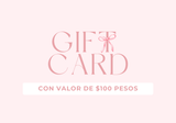 Gift Card - Tarjeta de regalo