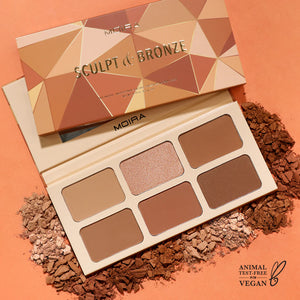 Sculpt & Bronze Paleta de contorno - Moira