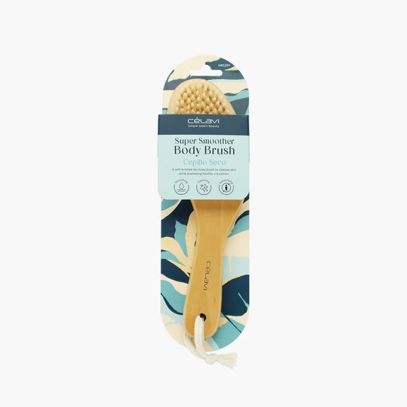 Body Dry Brush Cepilo en seco para cuerpo - Célavi