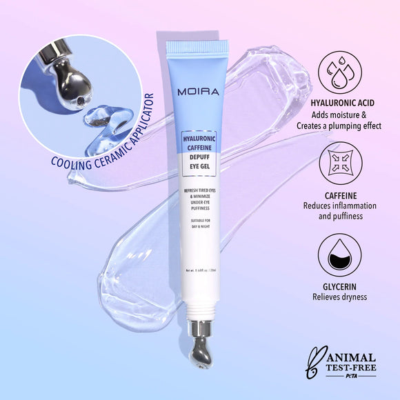 HYALURONIC CAFFEINE DEPUFF EYE GEL Crema para ojos  - Moira