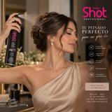 hair spray, spray fijador para cabello, fijador para cabello, spray para peinar, laca para cabello, fijación firme para el cabello, fijador de peinado, spray de fijación fuerte, fijador de larga duración, producto para fijar el cabello, cabello fijo y controlado, fijador anti-frizz, spray para peinados, Kolor Shot, Hair Spray Kolor Shot, spray fijador Kolor Shot