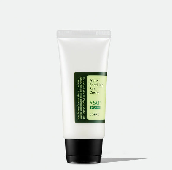 Aloe Soothing Sun Cream SPF50+ PA+++ | Protector Solar Hidratante COSRX