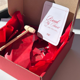 *Pre Orden* Corazón de chocolate sorpresa para romper