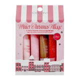 Winter Christmas Village 4 piece Lip oil set - Celavi