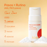 kit skincare Kiero, rutina facial Kiero, limpiador enzimático, pads tónicos, serum facial, protector solar en stick, skincare coreano, rutina completa de cuidado facial, limpieza e hidratación, protección solar diaria