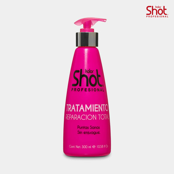 Tratamiento Reparación Total para el cabello Puntas Sanas sin enjuague 300 ml - Kolor Shot