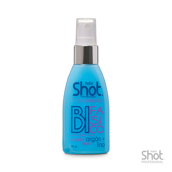 Tratamiento Bifásico Argán y Lino 70 ml - Kolor Shot