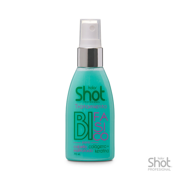 Tratamiento Bifásico Colágeno y Keratina 70 ml - Kolor Shot