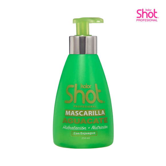 Mascarilla para cabello de aguacate Hidratración + Nutrición - Kolor Shot