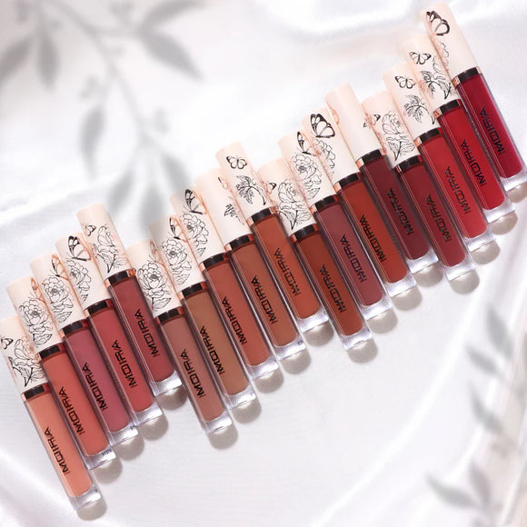 Lip plush cream labial satinado (varios tonos) - Moira