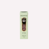 lip oil Bridgerton, Flawless my dear, aceite labial, lip oil rosado, brillo labial, labial hidratante, lip gloss oil, maquillaje de labios, colección Bridgerton, acabado natural, labios jugosos