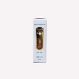 lip oil Bridgerton, See and Be Seen, aceite labial, lip oil con color, brillo labial, labial hidratante, maquillaje de labios, aroma a durazno, colección Bridgerton, acabado luminoso, labios suaves