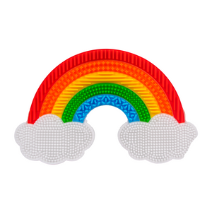 Tapate limpiador de brochas arcoiris de silicona - Bausse