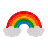Tapate limpiador de brochas arcoiris de silicona - Bausse