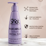 mascarilla para cabello, mascarilla capilar, mascarilla anticaída, tratamiento anticaída para cabello, mascarilla con biotina, biotina para el cabello, tratamiento para caída del cabello, mascarilla fortalecedora para cabello, tratamiento fortalecedor para cabello, cabello débil y quebradizo, tratamiento nutritivo para cabello, mascarilla hidratante para cabello, cabello suave y fuerte, tratamiento para cabello dañado, Kolor Shot, mascarilla Kolor Shot, mascarilla anticaída Kolor Shot