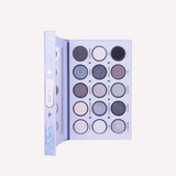 paleta de sombras, MOIRA, Celestial Chic, eyeshadow palette, sombras mate, sombras shimmer, tonos fríos, smoky eyes, maquillaje de ojos, cruelty free, vegan.