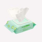 toallitas desmaquillantes de pepino, toallitas limpiadoras faciales, Arantza Cosmetics, desmaquillante facial, limpieza facial, toallitas refrescantes, remover maquillaje, cuidado de piel mixta, cuidado de piel grasa, control de brillo, skincare.