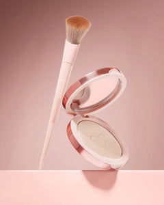 Brocha para polvo Pretty Pressed Precision Setting Powder Brush - Beauty Creations
