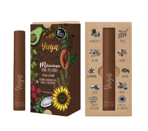 Máscara de pestañas 10 aceites naturales (Color café) - YUYA Republic Cosmetics