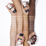 Soft Glam Base de maquillaje acabado Satinado cobertura media hidtratante de larga duración - e.l.f.