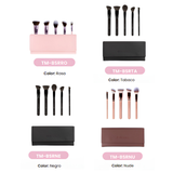 Serving Face Set de 5 brochas para rostro calidad premium con estuche