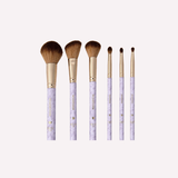 set de brochas Bridgerton, The Finishing Touch, brochas de maquillaje, brochas para rostro, brochas para ojos, set profesional de brochas, maquillaje Bridgerton, Sinless Beauty, brochas cruelty free, herramientas de maquillaje