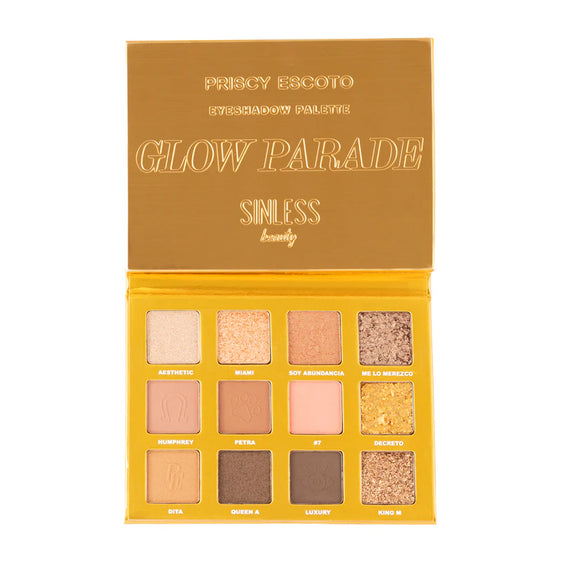 Paleta de Sombras Glow Parade X Priscila Escoto - Sinless Beauty
