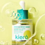 suero facial, essential boost serum, Kiero skincare, serum hidratante, tratamiento facial, skincare coreano, suero para la piel, cuidado facial, niacinamida, hidratación profunda, beauty skincare
