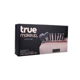 Mini Set de brochas con cosmétiquera - True Makeup