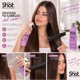 termoprotector para cabello, protector térmico para cabello, spray termoprotector, protector de calor para cabello, tratamiento protector térmico, protector para plancha y secadora, protector contra el calor, termoprotector anti-frizz, protección térmica para cabello, cuidado para cabello dañado por calor, protección para cabello antes de planchar, protección para cabello antes de secar, cabello suave y brillante, tratamiento anti-frizz, Kolor Shot, termoprotector Kolor Shot, protector térmico Kolor Shot