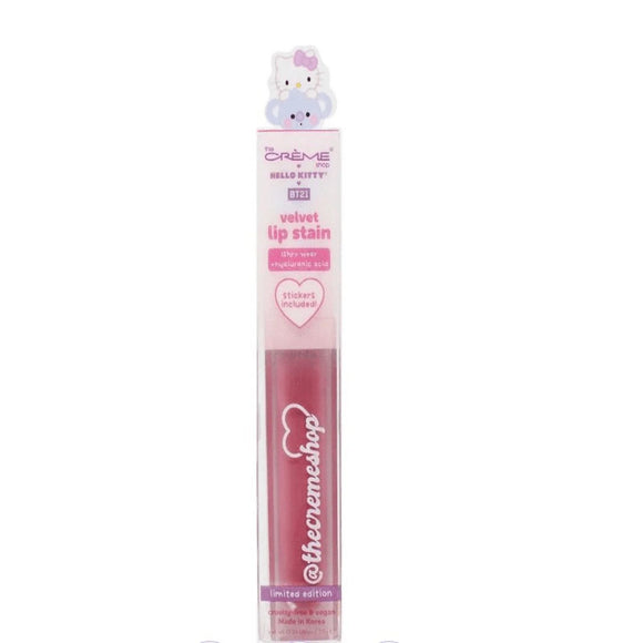 Velvet Lip Stain Tinta hidratante con ácido hialurónico Hello Kitty BT21 (varios tonos) - The Créme Shop