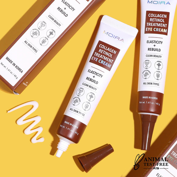 Collagen retinol treatment eye cream  - Moira