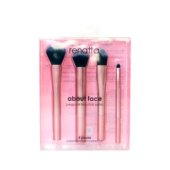 Set de brochas About Face - Renatta Cosmetics