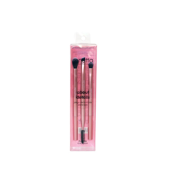 Set de brochas para ojos About Details - Renatta Cosmetics