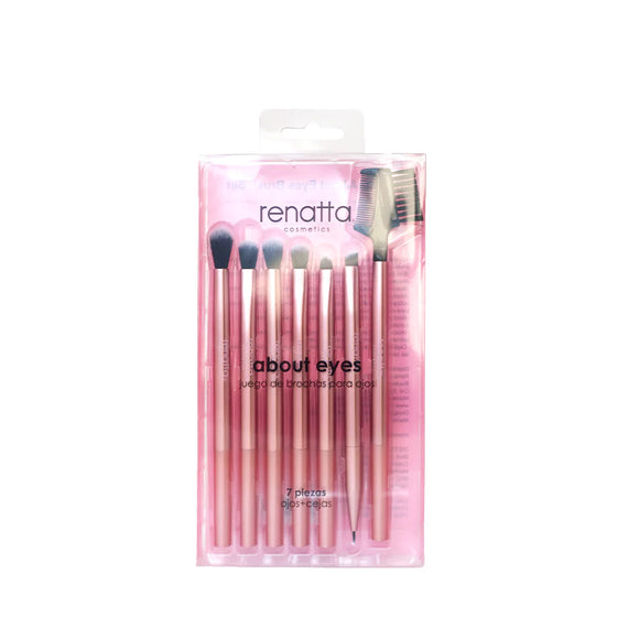 Set de brochas About Eyes - Renatta Cosmetics