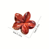 Pinzas de flor marmoleadas (varios colores)