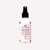 spray facial, agua de rosas, aloe vera, miel, bruma facial, spray refrescante facial, hidratación facial, tónico facial