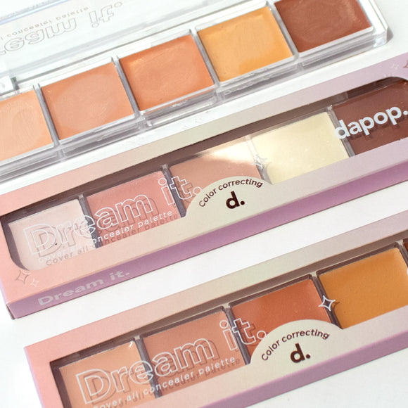 Dream it Cover All concealer Palette Paleta de correctores (2 tonos) - DAPOP