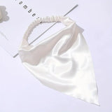 Pañoleta con diadema elásticas para el cabello